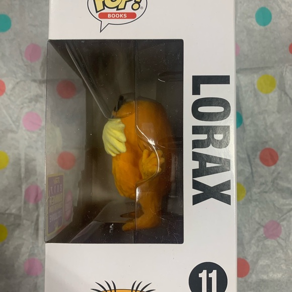 ❤︎︎❤︎︎❤︎︎🆂🅾︎🅻🅳❤︎︎❤︎︎❤︎︎2017 Summer Convention Exclusive The Lorax Flocked Funko - Picture 3 of 7